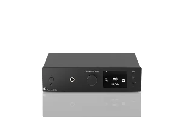 Pro-Ject Tuner Box S3 DAB+ - Sort DAB-radio, internettradio 