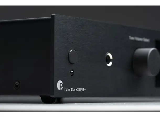 Pro-Ject Tuner Box S3 DAB+ - Sort DAB-radio, internettradio 