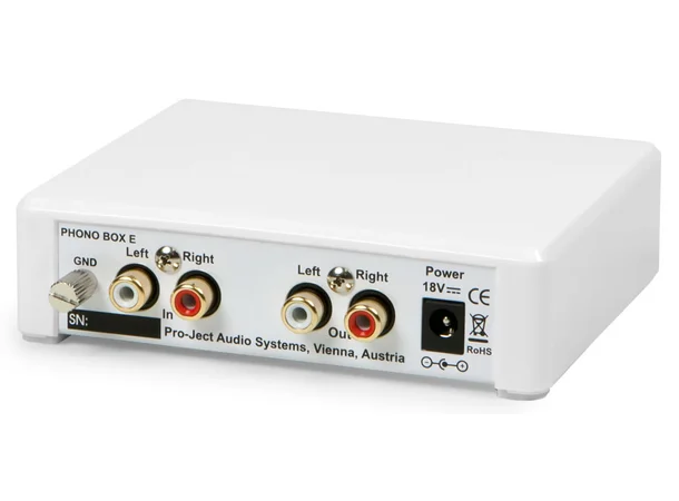 Pro-ject Phono Box E (DEMO) MM RIAA-trinn - Sort 