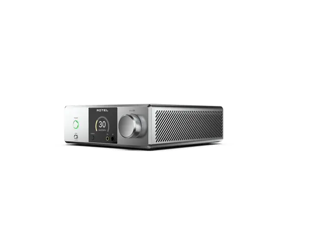 Rotel DX-3 - Sølv Hodetelefonforsterker m/DAC 