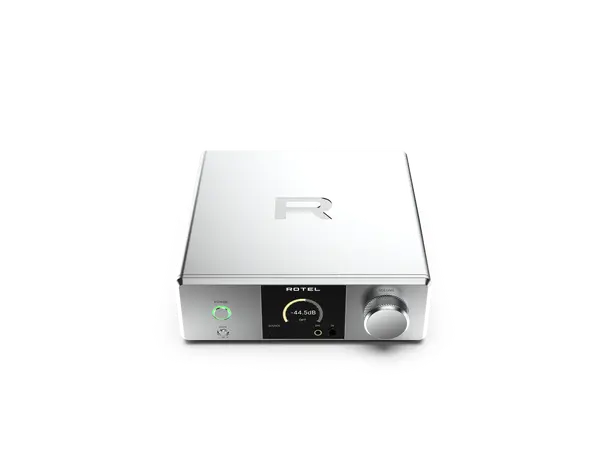 Rotel DX-3 - Sølv Hodetelefonforsterker m/DAC 