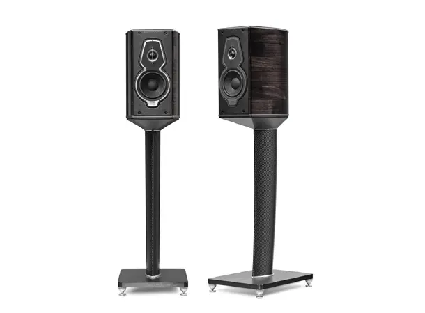 Sonus Faber Guarneri Homage G5- Graphite 2 veis høyttaler inkludert gulvstativ 