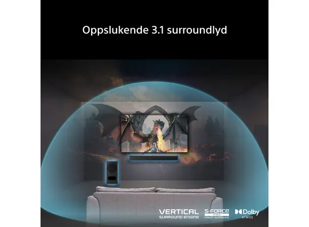 Sony Theatre Bar 5 Trådløse bakhøyttalere 