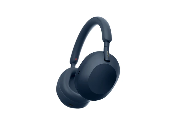 Sony WH-1000XM5 - Blå Trådløs over-ear hodetelefon med ANC 