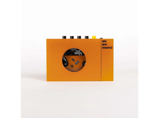 We Are Rewind Cassette Player - Serge Portabel kassettspiller med Bluetooth 