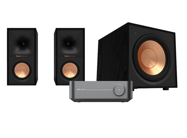Wiim Amp / Klipsch R-50M / R-101SW Stereopakke med subwoofer 