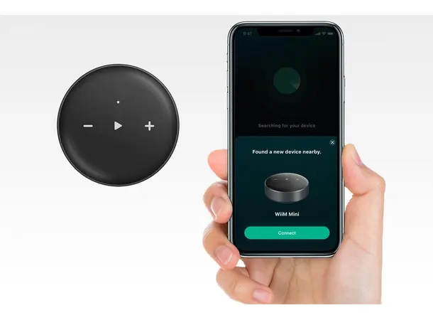 Wiim Mini Streamer Streamer med Wi-Fi og Bluetooth 