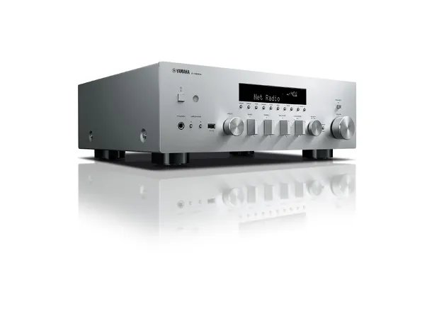 Yamaha R-N600A - Sølv Stereoforsterker med streamer 
