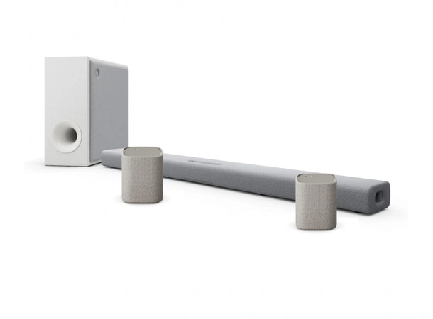 Yamaha TrueX BAR 50A 7.1 Lys grå (DEMO) Lydplanke med subwoofer og bakhøyttalere 