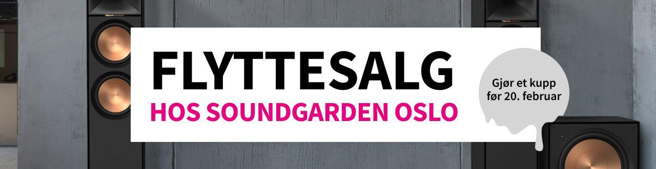 Soundgarden Oslo flyttesalg