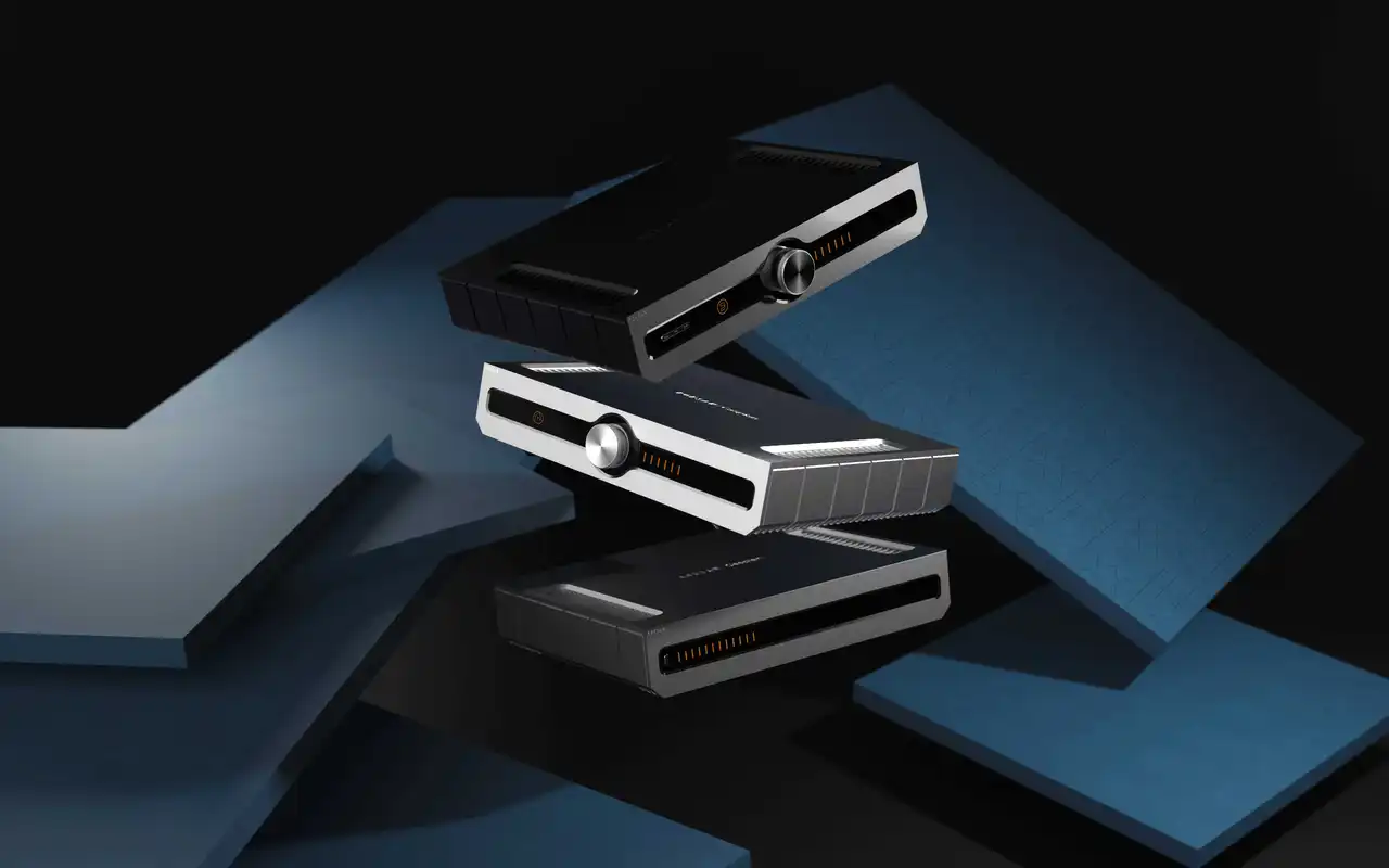 Roksan Caspian 4G serie hele serien i sølv