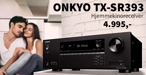 Onkyo TX-SR393 tilbud