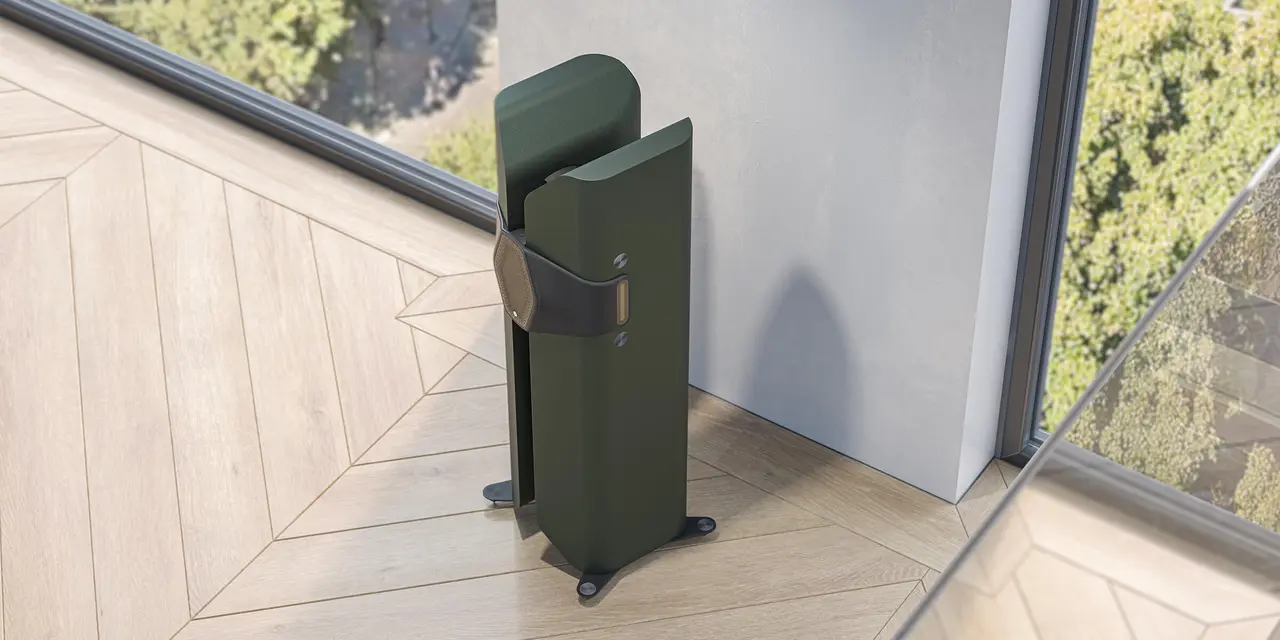 Monitor Audio Hyphn høyttalere i stue lifestyle bilder