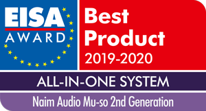 EISA Award – Best Product 2019–2020 Naim Mu-so 2nd Generation