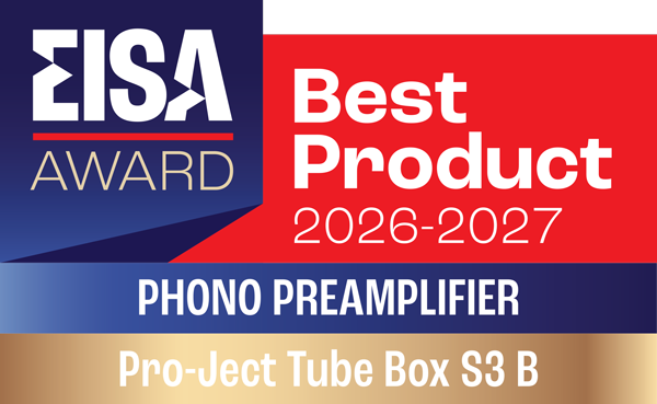 EISA Phono Preamplifier 2026-2027 – Pro-Ject Tube Box S3 B
