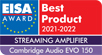 Cambridge Audio Evo 150 Eisa award