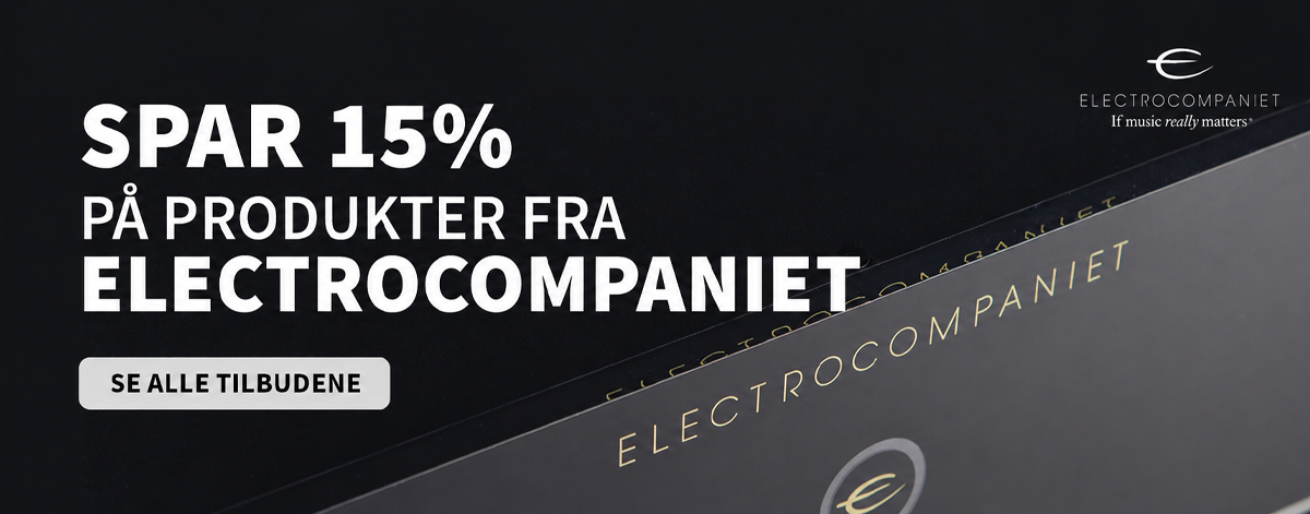 Spar 15% på alt fra Electrocompaniet
