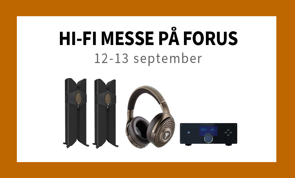 banner Hi-fi messe Forus 2025
