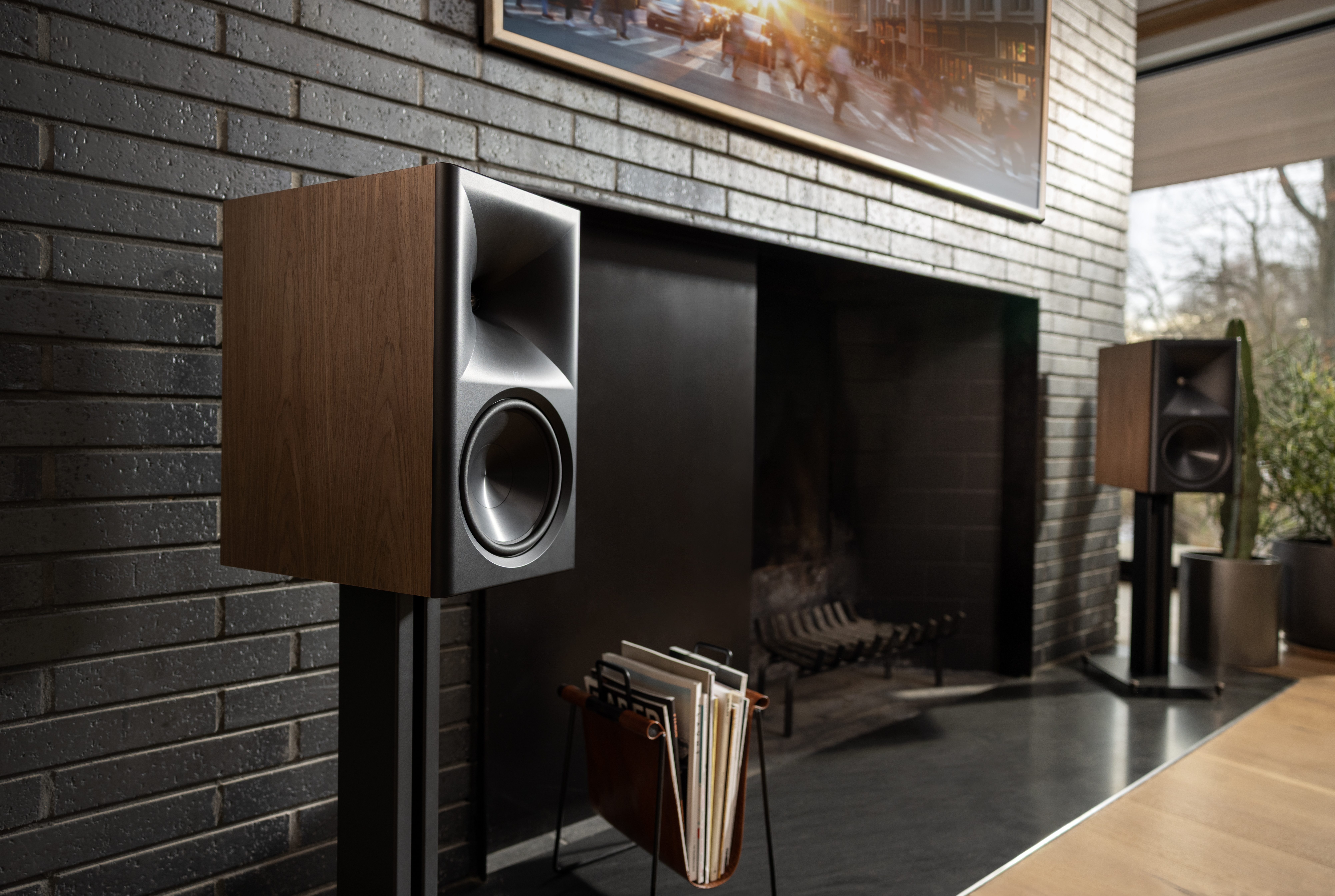 Klipsch The Nines II lifestyle bilde i stue musikk