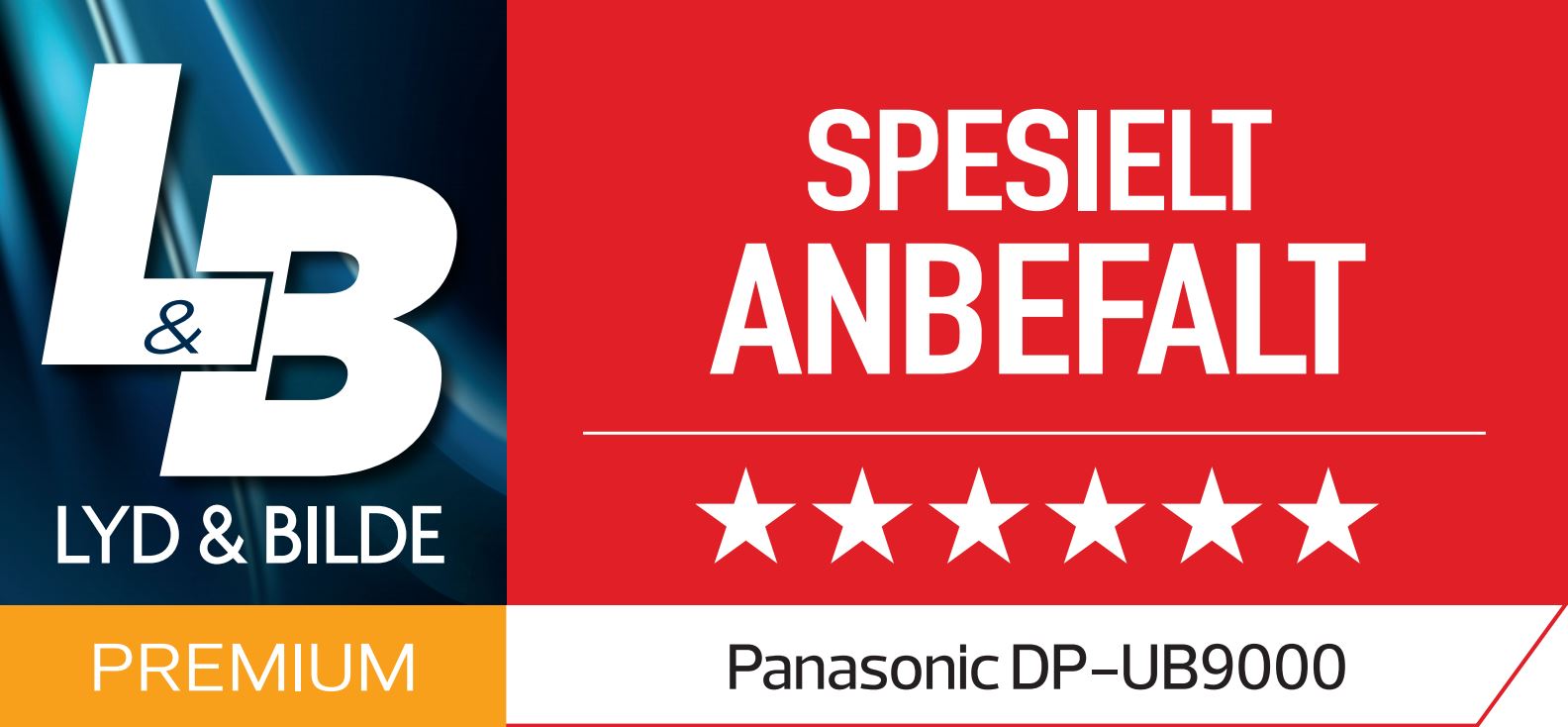 Lyd og Bilde Panasonic DP-UB9000