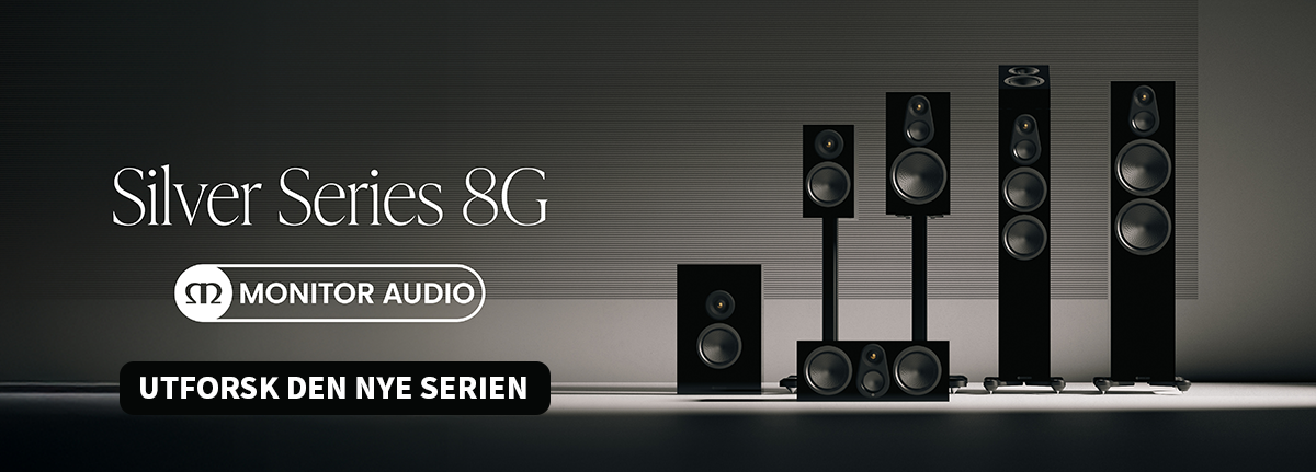 Monitor audio Silver serie 8G Nyhet