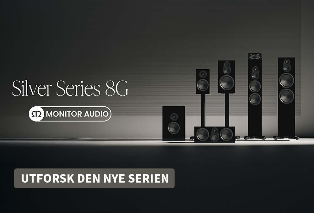 Monitor Audio Silver serie 8G Nyhet