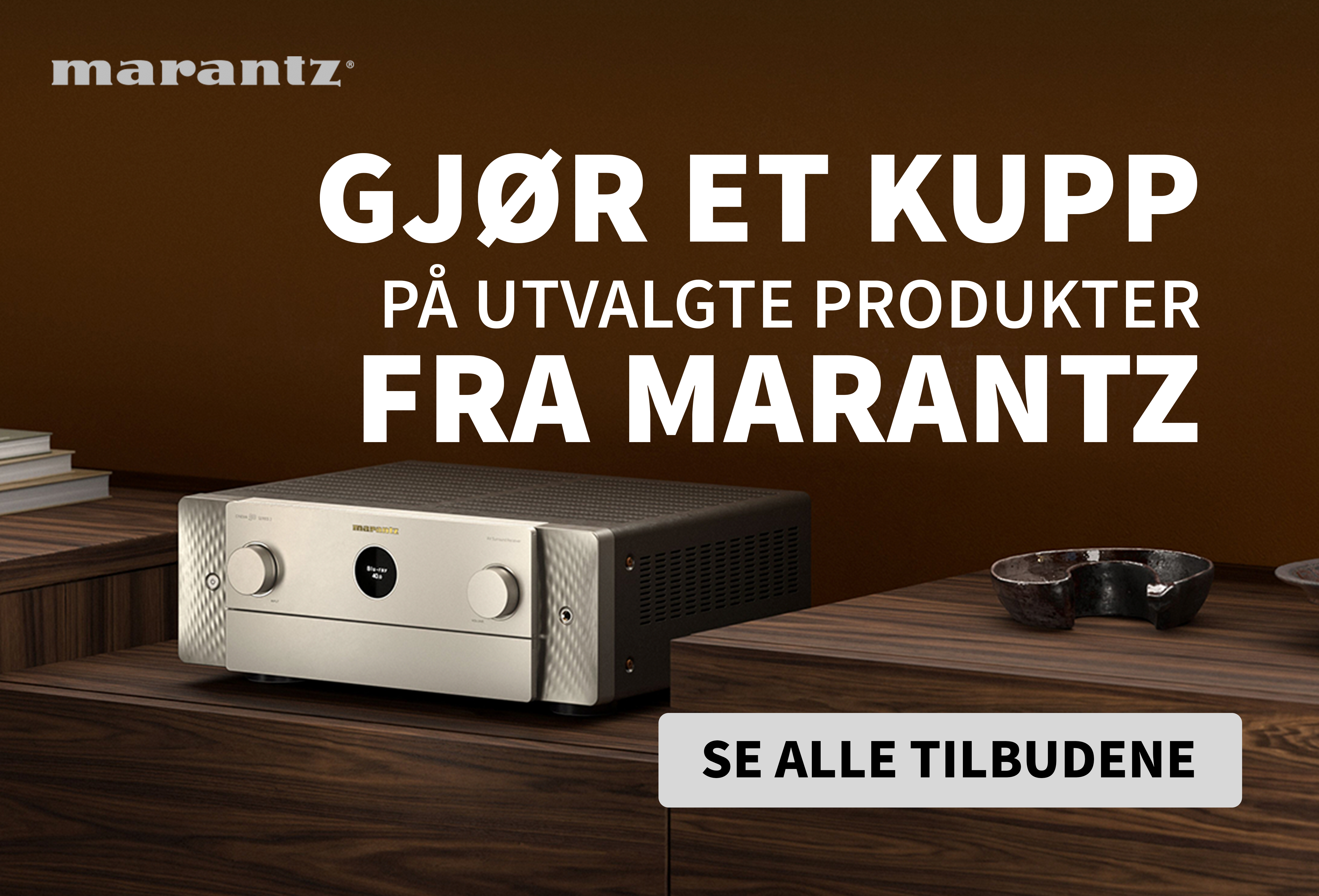 GJØR ET KUPP PÅ MARANTZ hos soundgarden