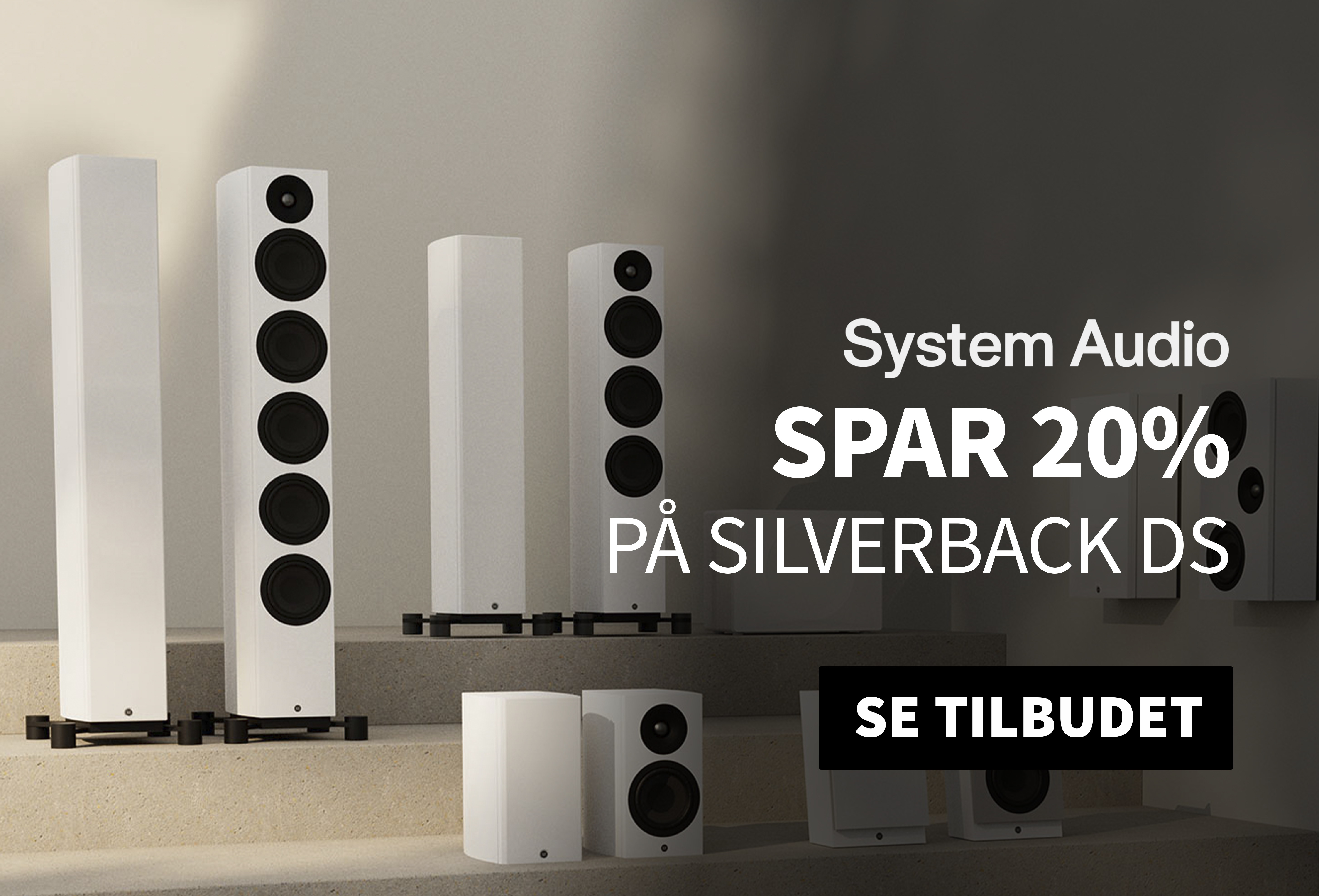Spar 20% på System audio silverback DS
