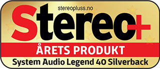 Stereo+ System Audio Legend 40 Silverback årets produkt