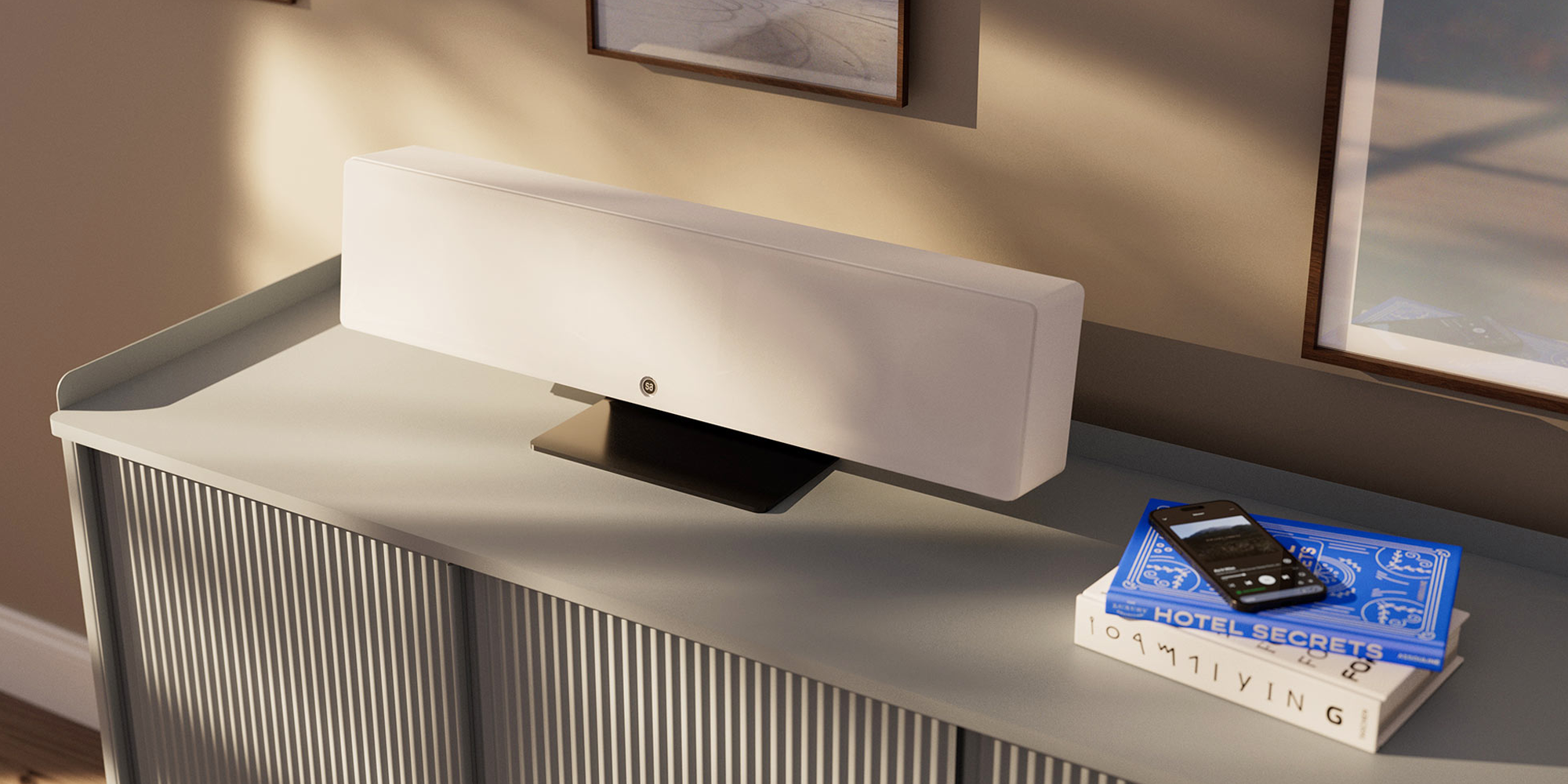 System Audio Silverbar lifestyle bilde på en skjenk