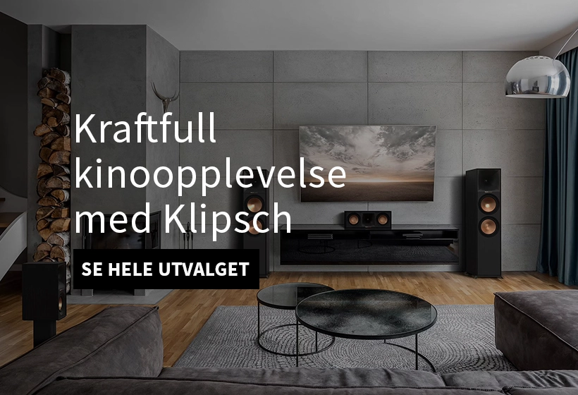 Hjemmekino med Klipsch reference premiere