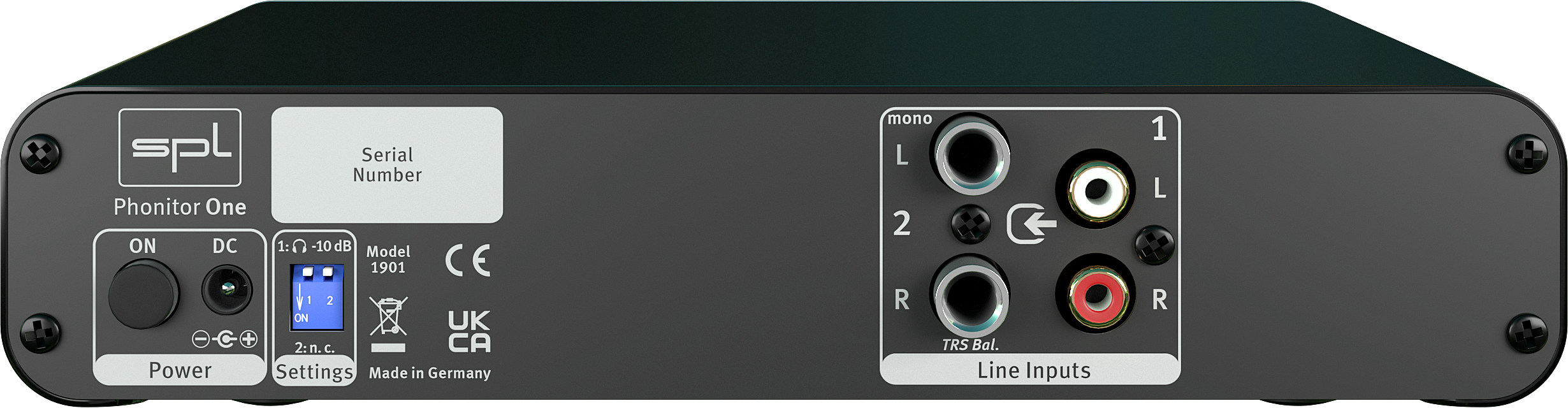SPL Phonitor One inputs