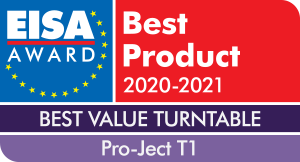 Pro-Ject T1 Eisa vinner 2020-2021