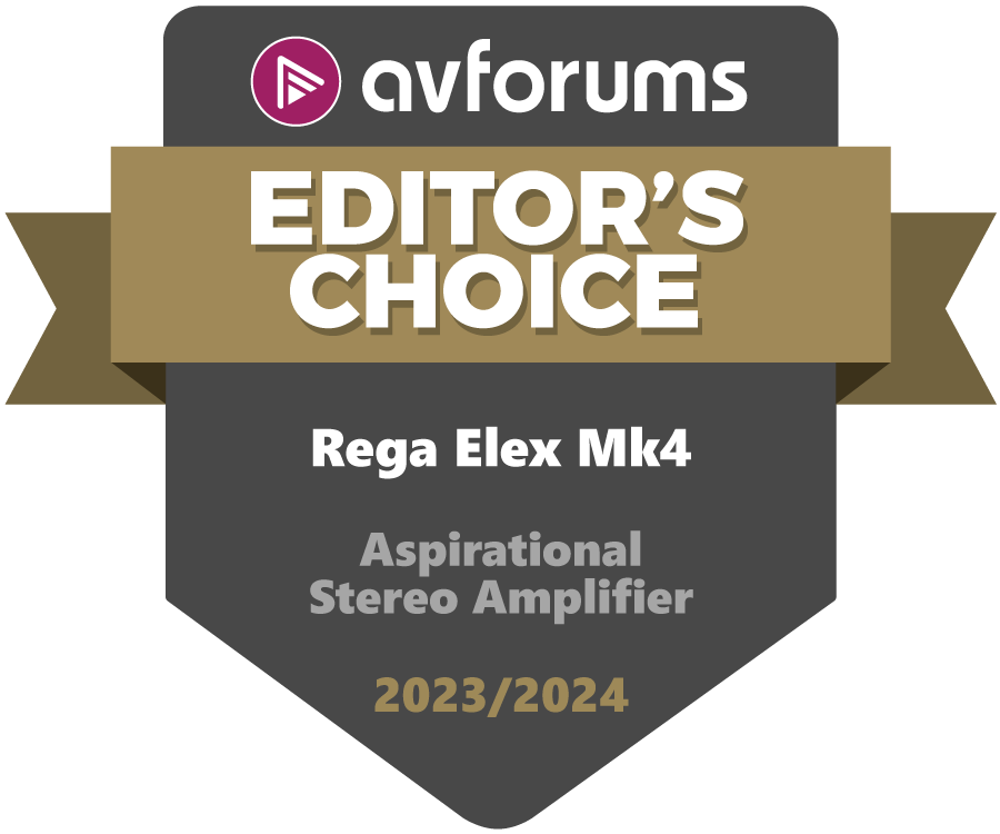 Rega Elex Mk4 avforums asprational stereo amplifier
