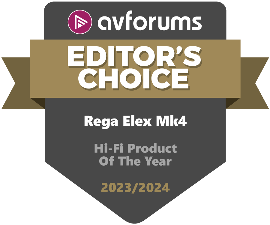 Rega Elex Mk4 avforums hifi product of the year
