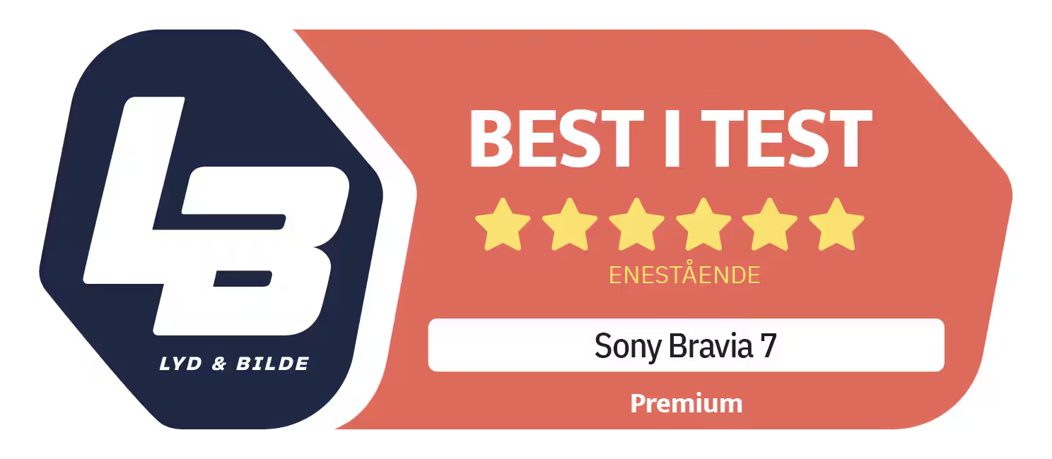 Sony Bravia 7 - Best i test