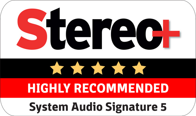 System Audio Signature 5 - highly recommended Stereopluss