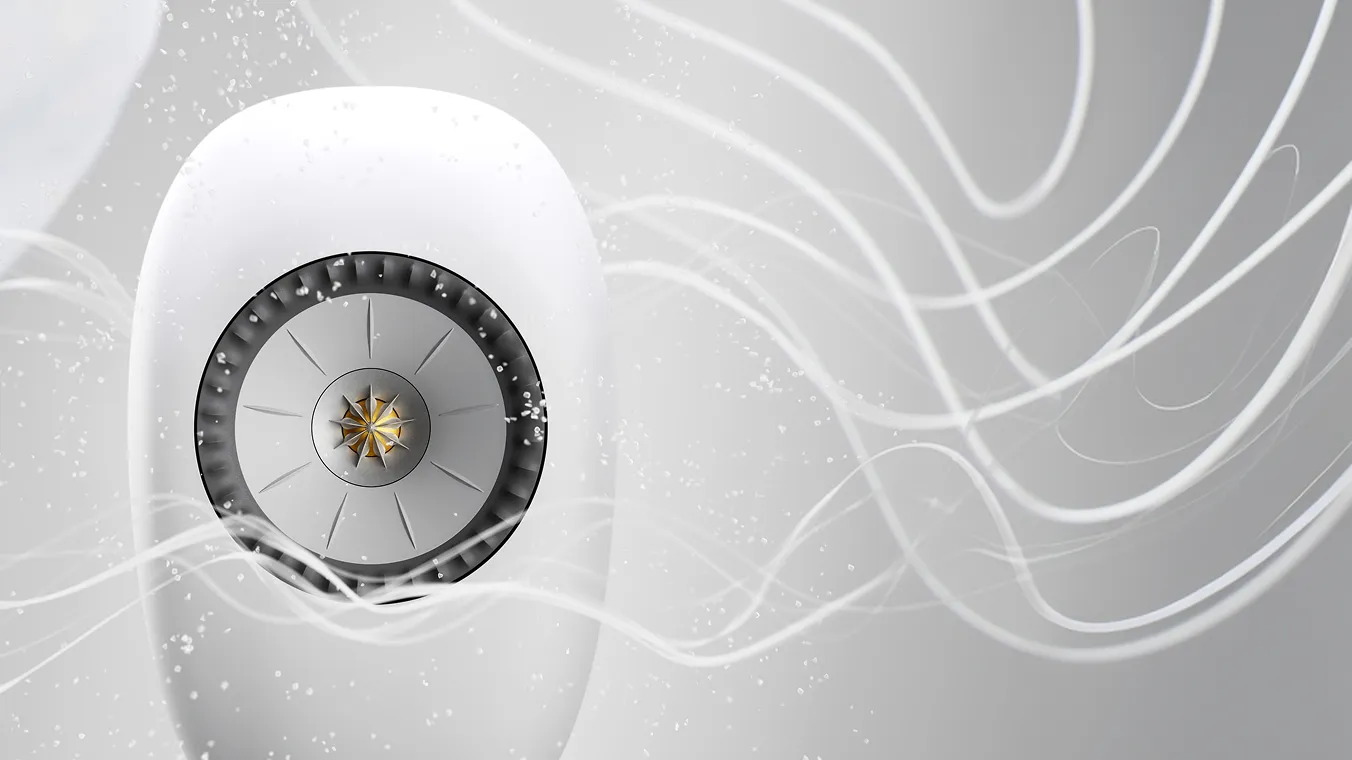 KEF LS Luxe Mineral White